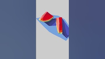 Digital Art Showcase: Creating a Watermelon Drawing on iPad with Procreate