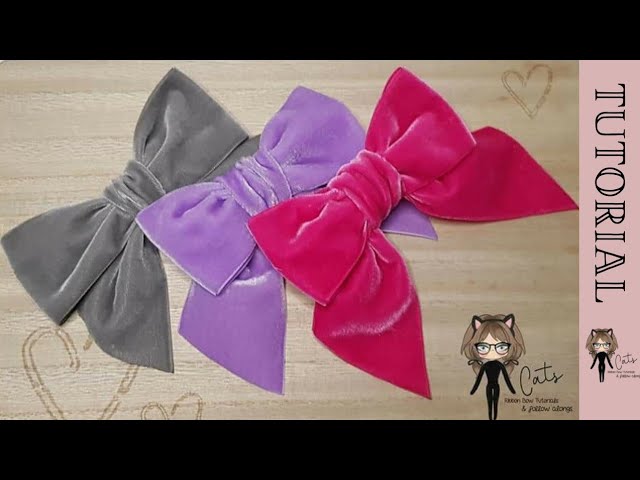 How to make a Dior Bow Tie Ribbon 