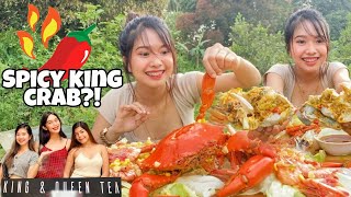 SPICY SEAFOOD MUKBANG | Mud Crab?!