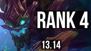 MAOKAI vs DIANA (JNG) | Rank 1 Maokai, Rank 4, 4/1/7 | NA Challenger | 13.14