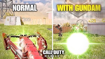 New Legendary Gundam Operator Skills Are Crazy! Gundam Forever Series Armory in COD Mobile