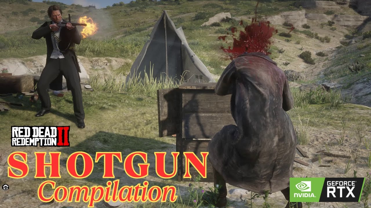 Short Scimitar Rdr2 RDR 2 - Shotgun Compilation - YouTube