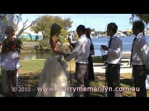 Handfasting Ceremony - Marry Me Marilyn - Gold Coa...