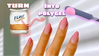 DIY HOMEMADE POLYGEL OUT OF FLOUR! TURN FLOUR INTO POLYGEL EASY/FAST DIY HOMEMADE POLYGEL OUT OF FLOUR! TURN FLOUR INTO POLYGEL EASY/FAST