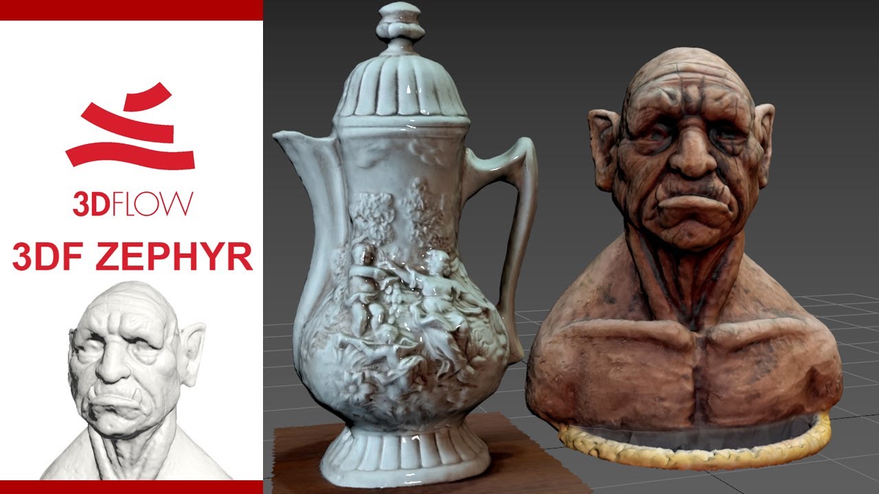 3DF ZEPHYR free Test Photogrammetry - YouTube