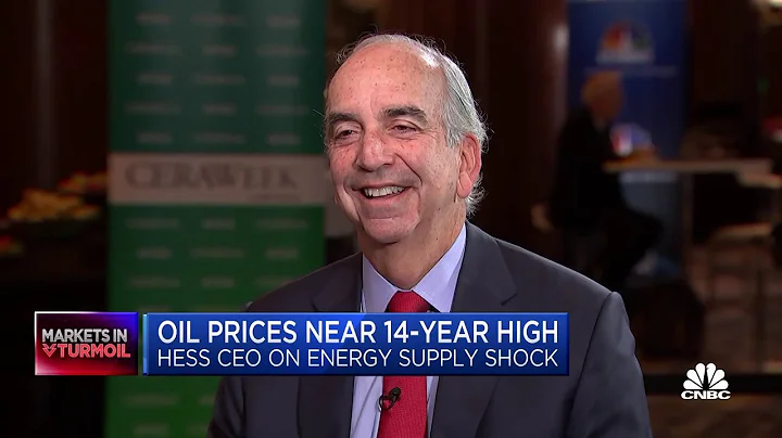 Hess CEO John Hess: Oil and gas essential for a sm...