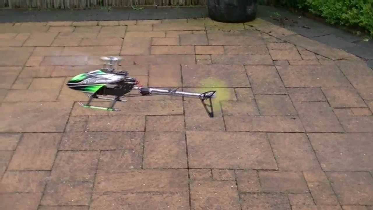 gens ace lipo review KDS 450 FBL Swashplate and pitch adjust