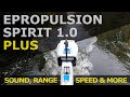 ePropulsion Spirit 1.0 Plus - New Portable Electric Outboard Motor / Engine - Sound, Range, Speed...