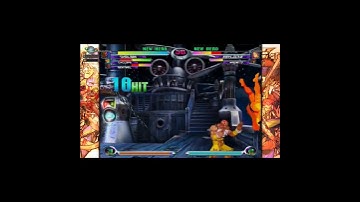 MvC2 Sentinel/Dhalsim 70% unblockable laser HSF tag in to yoga blast juggle launch FSD combo 9/14/24