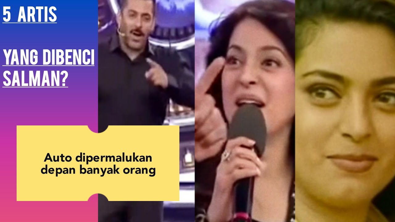 DIPERMALUKAN SALMAN KHAN, 5 AKTRIS INI PUNYA SALAH APA PADA SALMAN?