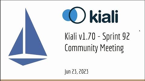 Kiali Sprint 92 Demo [v1.70] - Service mesh management for Istio