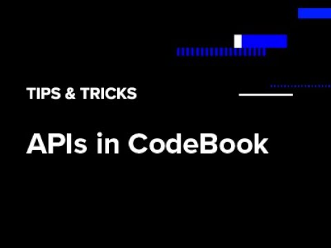 Exploring different APIs within CodeBook