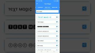TEXT MAGIC #textmagic #application #app #googleplaystore #textrepeater #trending #trendy #youtube screenshot 1