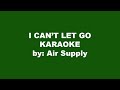 Air Supply I Can