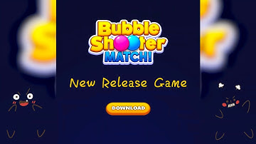 Bubble Shooter Match Live Gameplay | Satisfying Color Pop Action 🎯