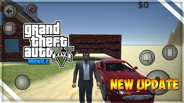 "NEW UPDATE* GTA V ANDROID / MOBILE BETA BY UNITY ANDROID GAMEPLAY (FAN MADE)