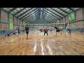 1º set Jogo Amistoso Black X Categoria Voleibol