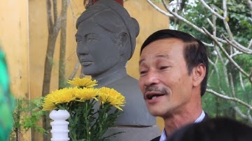 Đội nghi lễ trường THCS Nguyễn Công Trứ thi hát Quốc ca tại địa chỉ đỏ