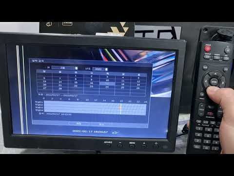 엠비즈원 4채널 블랙박스 영상 재생 방법