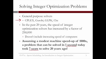 9.2.9 Sports Scheduling - Video 5: The Edge