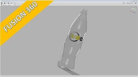 PET - Bottle Part 2 - Autodesk Fusion 360 Training - Surfaces