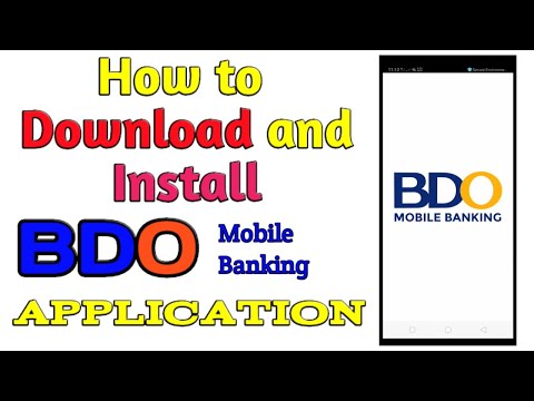 How to Download and Install BDO Mobile Banking App