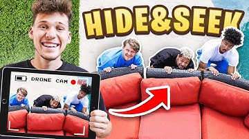 I Cheated In Hide And Seek With A DRONE!