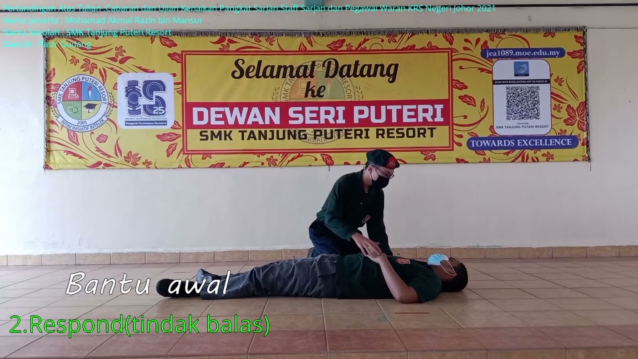 Ujian Kenaikan Pangkat Pegawai Waran Kadet Remaja Sekolah Krs Peringkat Kebangsaan 2021 Youtube