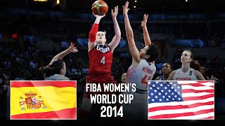 Spain 🇪🇸 vs USA 🇺🇸 - Classic Full Games | FIBA Women's Basketball World Cup 2014