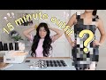 SEWING MYSELF AN OUTFIT IN 15 MINUTES!!!  (diy challenge)