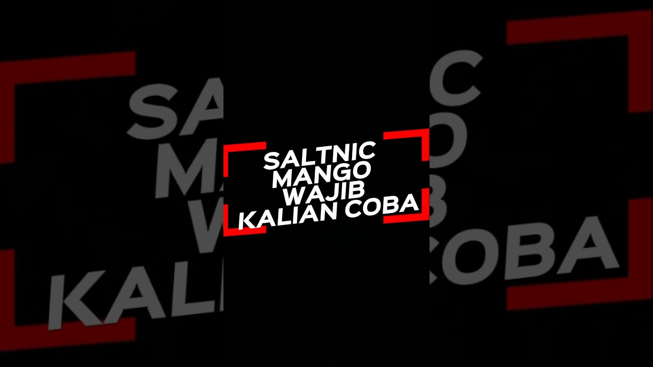 VAPE|Saltnic Mango REKOMENDASI 