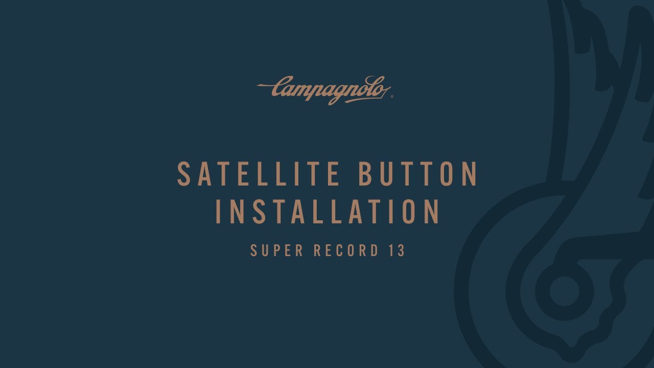 Installation der Komplettgruppen Super Record X und Super Record 1 x 13 Road