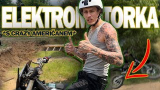 E-MOTORKA SE SPOJKOU?!🤣🙄 FT. ŠÍLENÝ AMERIČAN