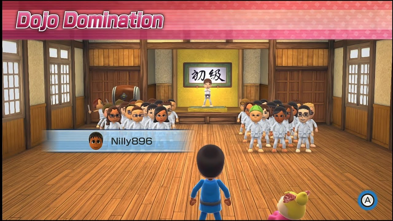 Wii Party U - Dojo Domination - Beginner (Perfect)