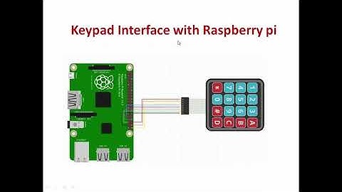 Raspberry Pi - Keypad Interface Part 1