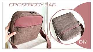 DIY Sling Bag For Men | How To Make a Crossbody Bag For Men