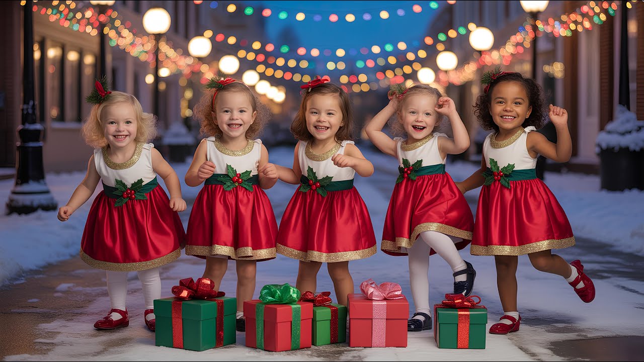 Jingle Bells Dance Party! 🎅 Christmas Songs for American Kids - YouTube