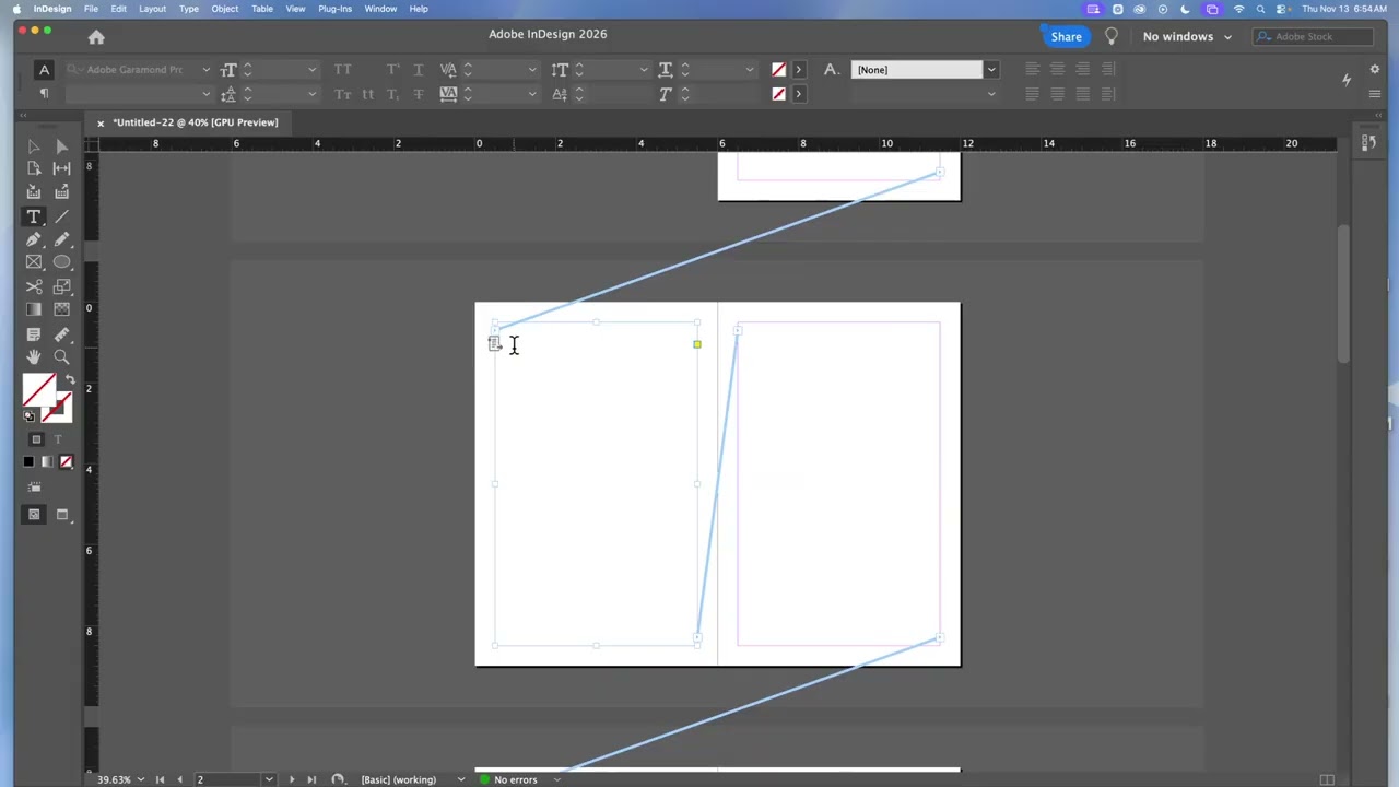 Book Publishing on Amazon Using InDesign — Lesson 3: Primary Text Frames