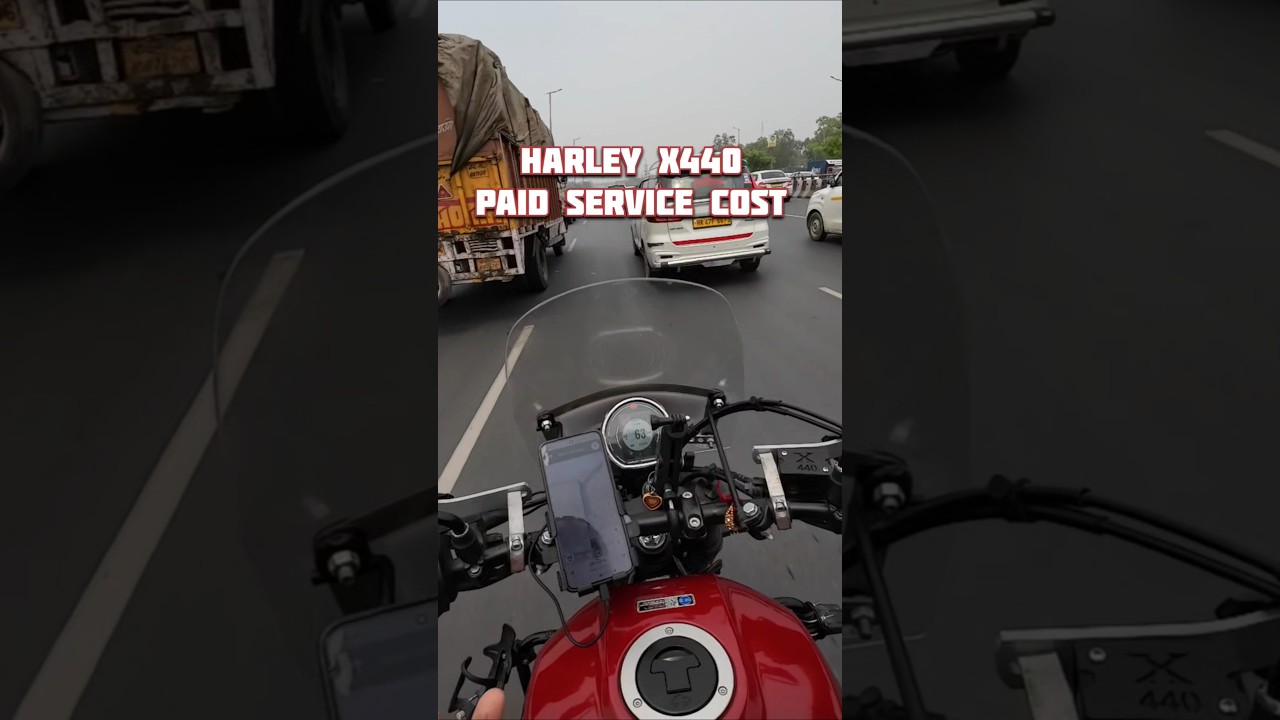 Harley x440 paid service cost 