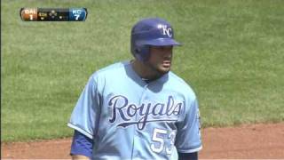 2011/05/05 Melky's two-run double
