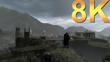 Middle Earth Shadow of Mordor 8K Ultra Gameplay Titan X 4 Way SLI PC Gaming 4K | 5K | 8K and Beyond