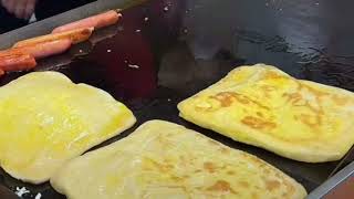 Traditional Chinese Egg Omelette Pancake