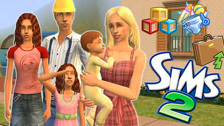 Running a hectic household in the sims 2! // Sims 2 nostalgic gameplay