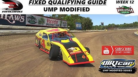 iRacing Fixed Series Qualifying Guide-UMP Mod