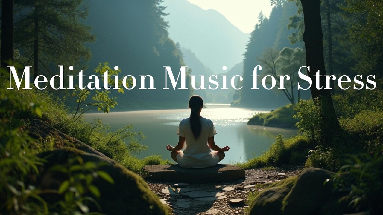 Calming Meditation Music for Stress Relief & Mindful Breathing - YouTube