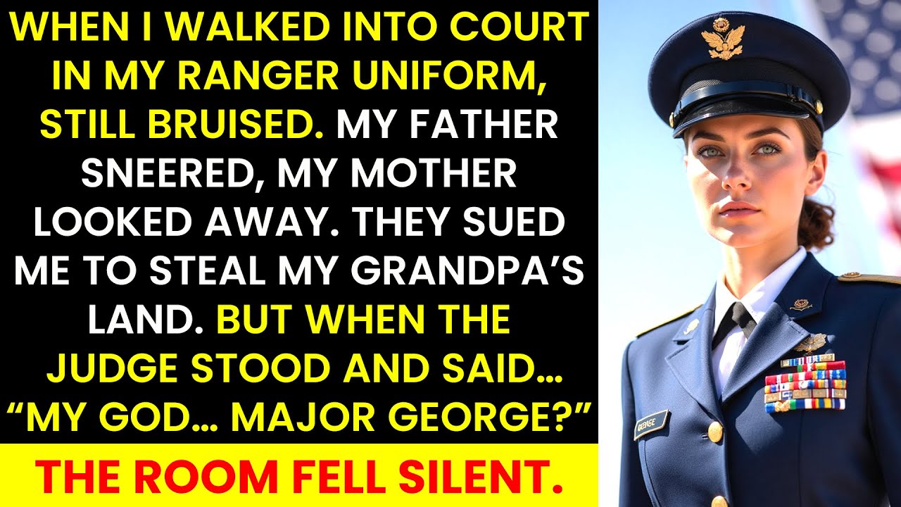 I Walked Into Court in My Ranger Uniform, Still Bruised — My Father Sneered, My Mother Looked Away.