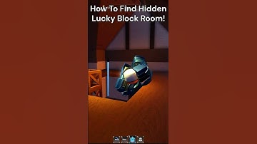 How To Enter The Hidden Lucky Block Room Stonecave World House Cottage Item Roblox | The Forge BETA