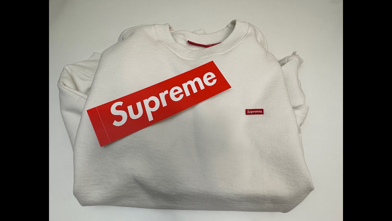 Supreme Small Box Crewneck Unboxing! - YouTube