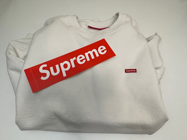 Supreme Small Box Crewneck Unboxing! - YouTube