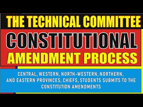 CONSTITUTION AMENDMENT PROCESS PROGRESSIVE MINISTER OF JUSTICE MP HONORABLE PRINCESS KASUNE